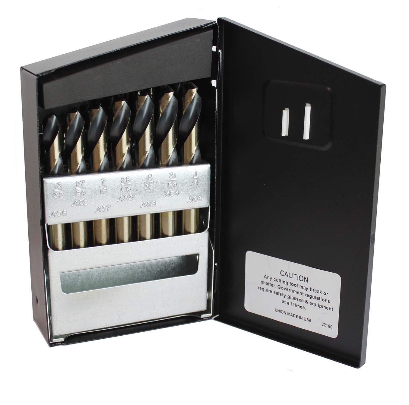 Kwik Cut&reg; Stub Length Drill Index - 1/16-1/2 x 64th 29 Piece
